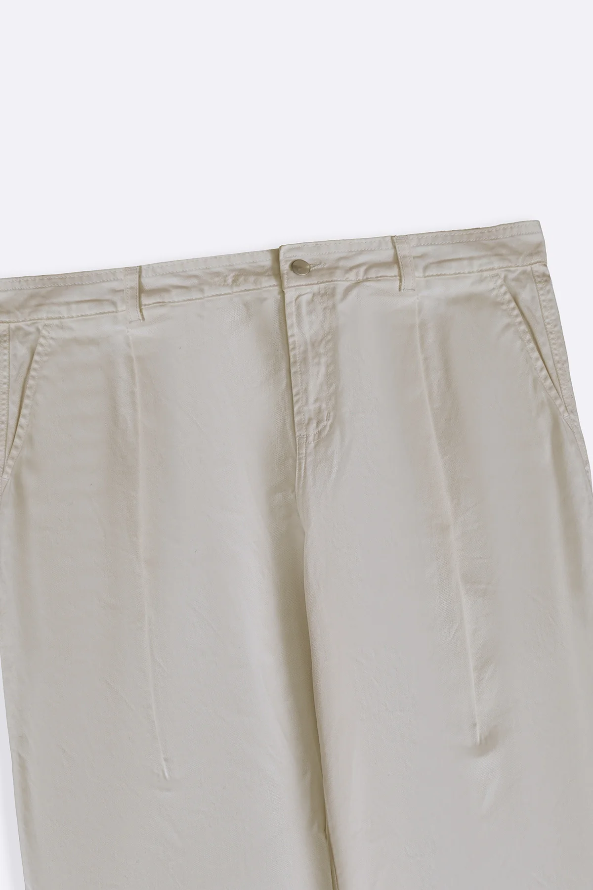 3D PLEAT DENIM PANTS - Image 3