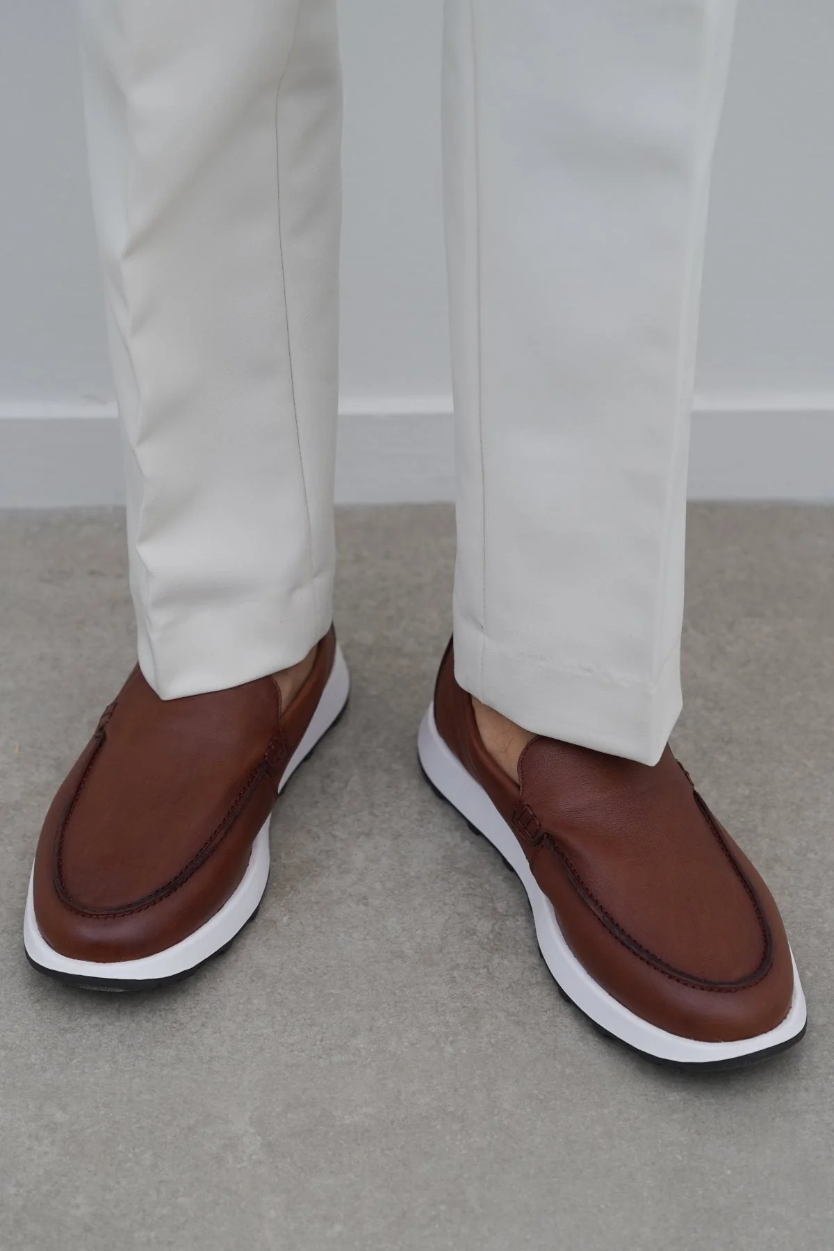 AIR LEATHER LOAFERS - Image 2