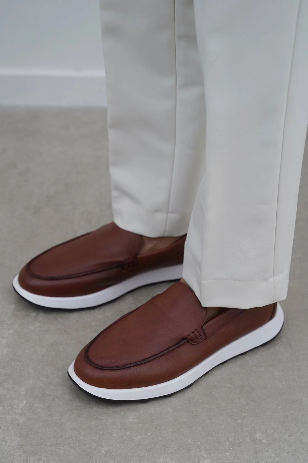 AIR LEATHER LOAFERS - Image 3