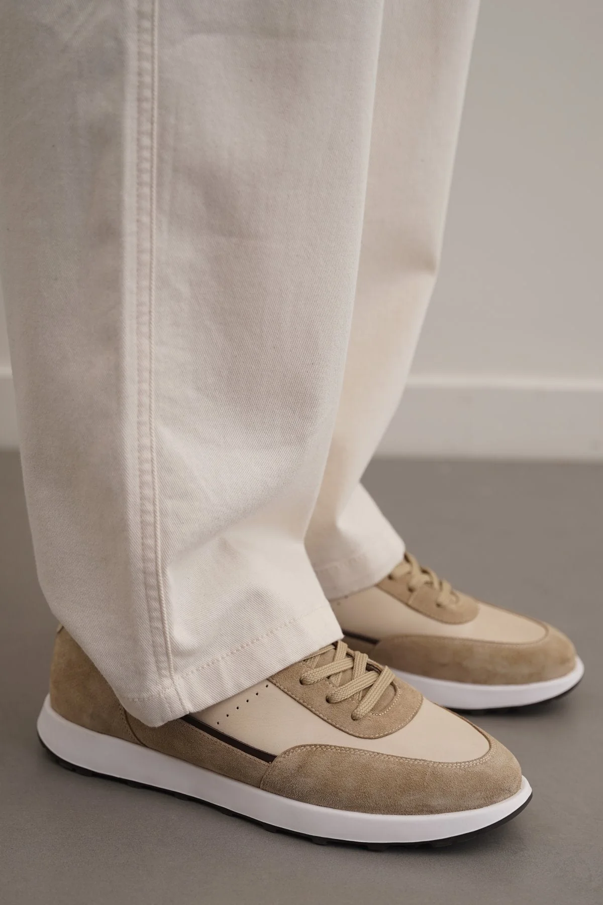 AIR LEATHER SNEAKERS - Image 4