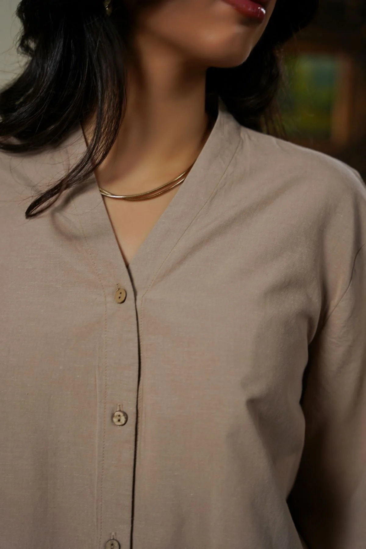 BAMBOO LINEN BLEND SHIRT - Image 5