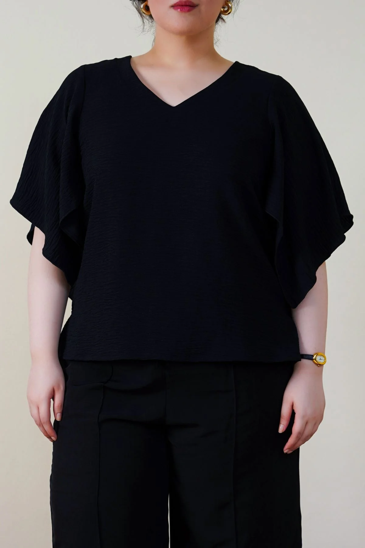 BATWING FLOWY SHIRT - Image 2