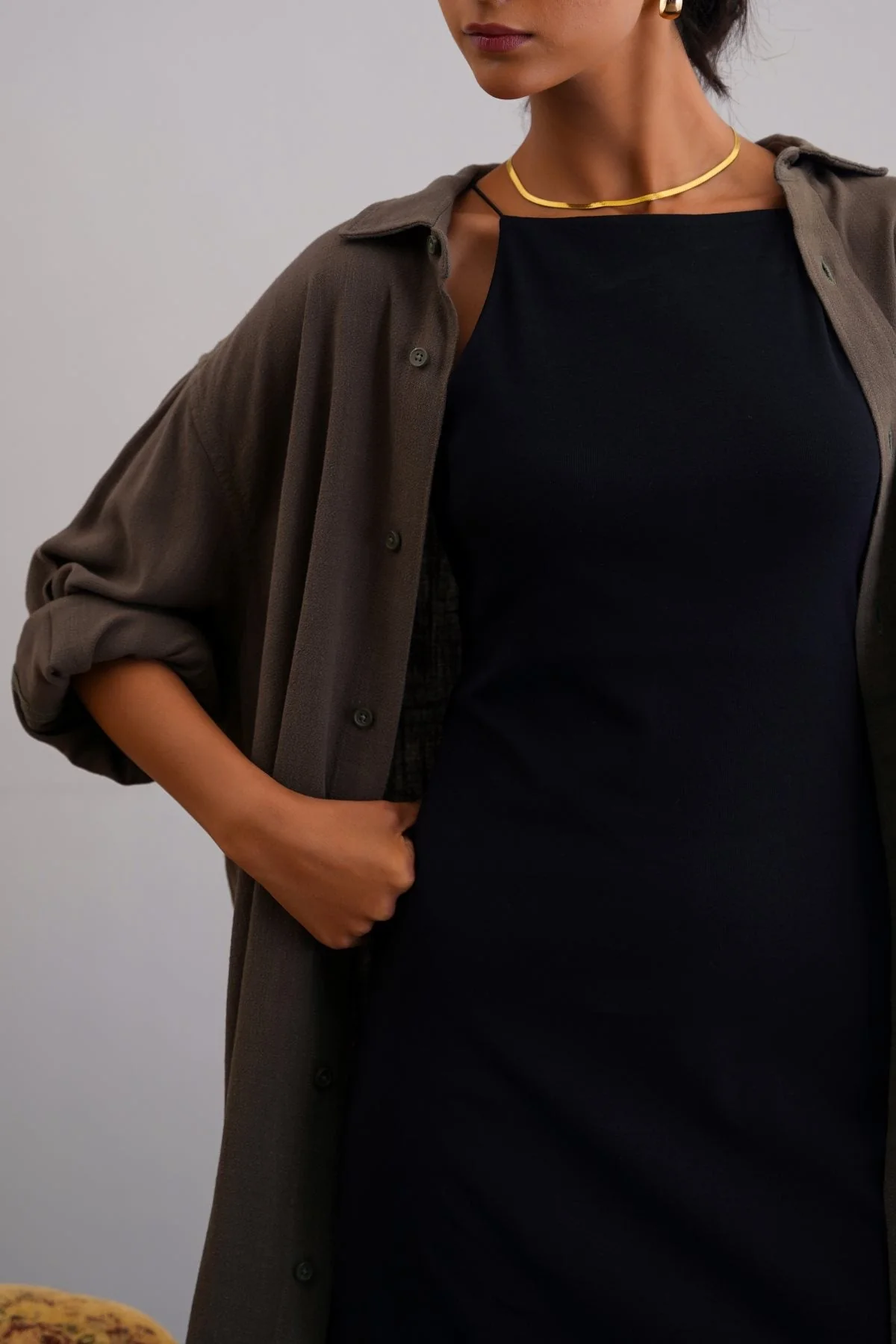 BODYCON A-LINE DRESS - Image 3