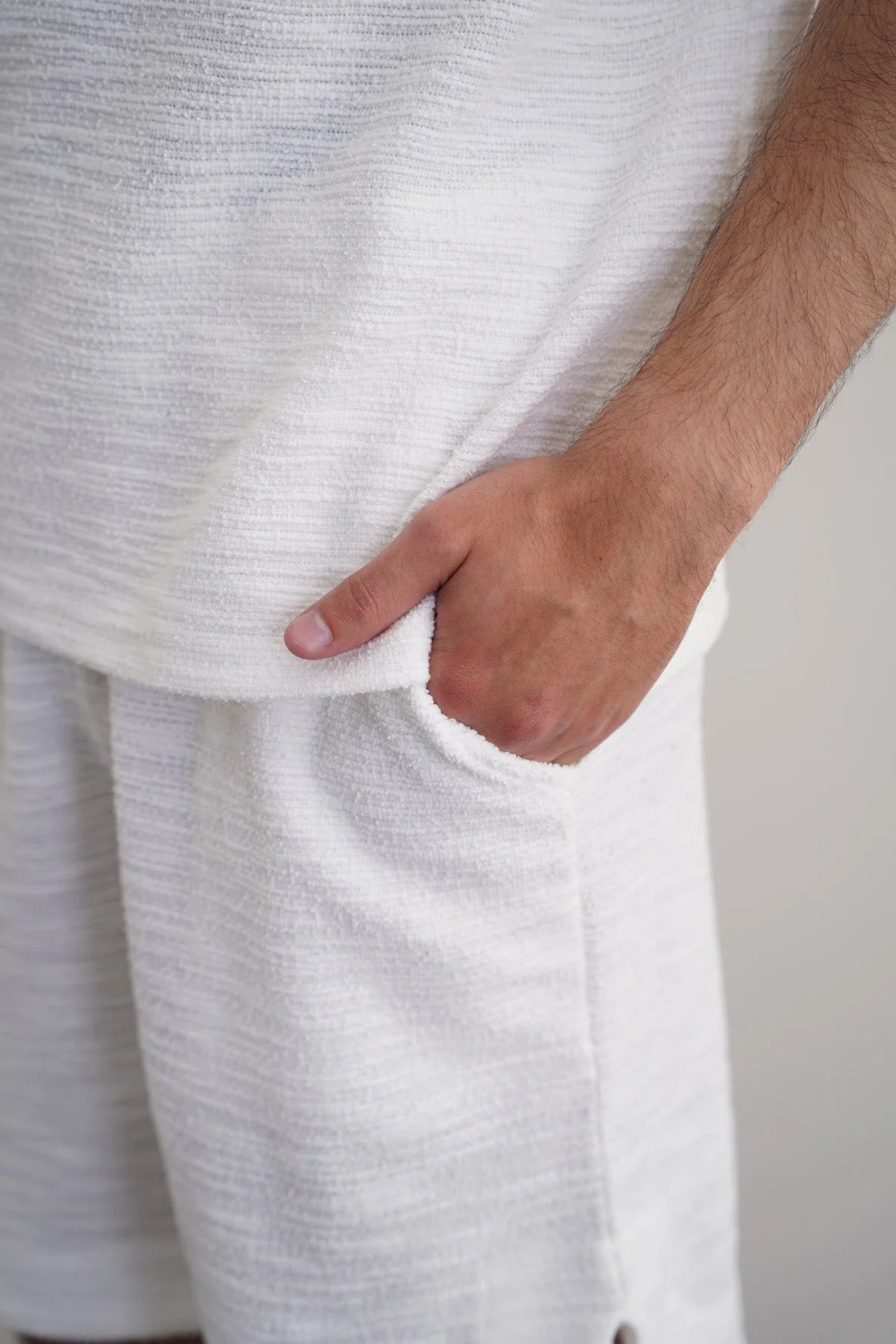 BOUCLE-KNIT SHORTS - Image 3