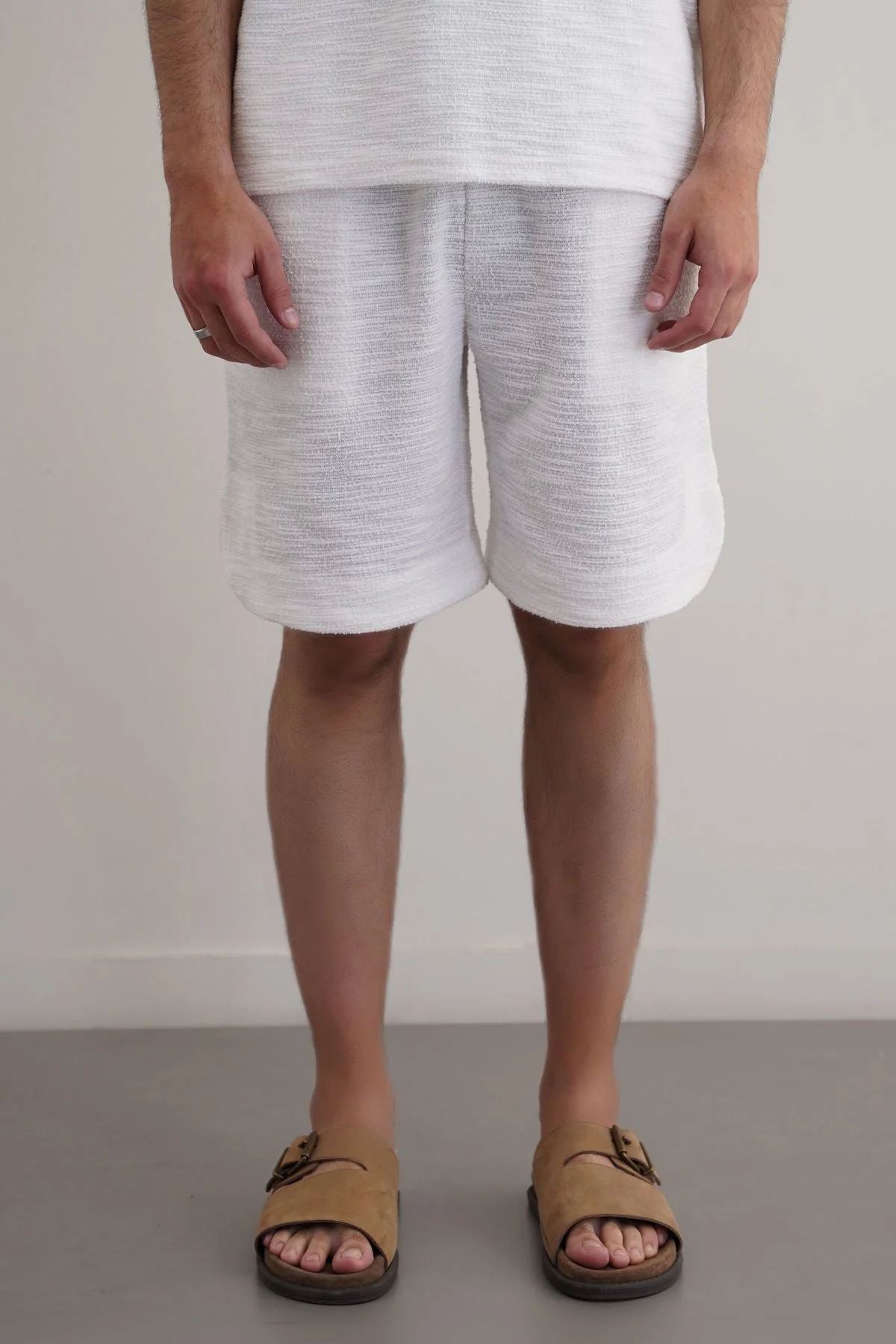 BOUCLE-KNIT SHORTS - Image 5