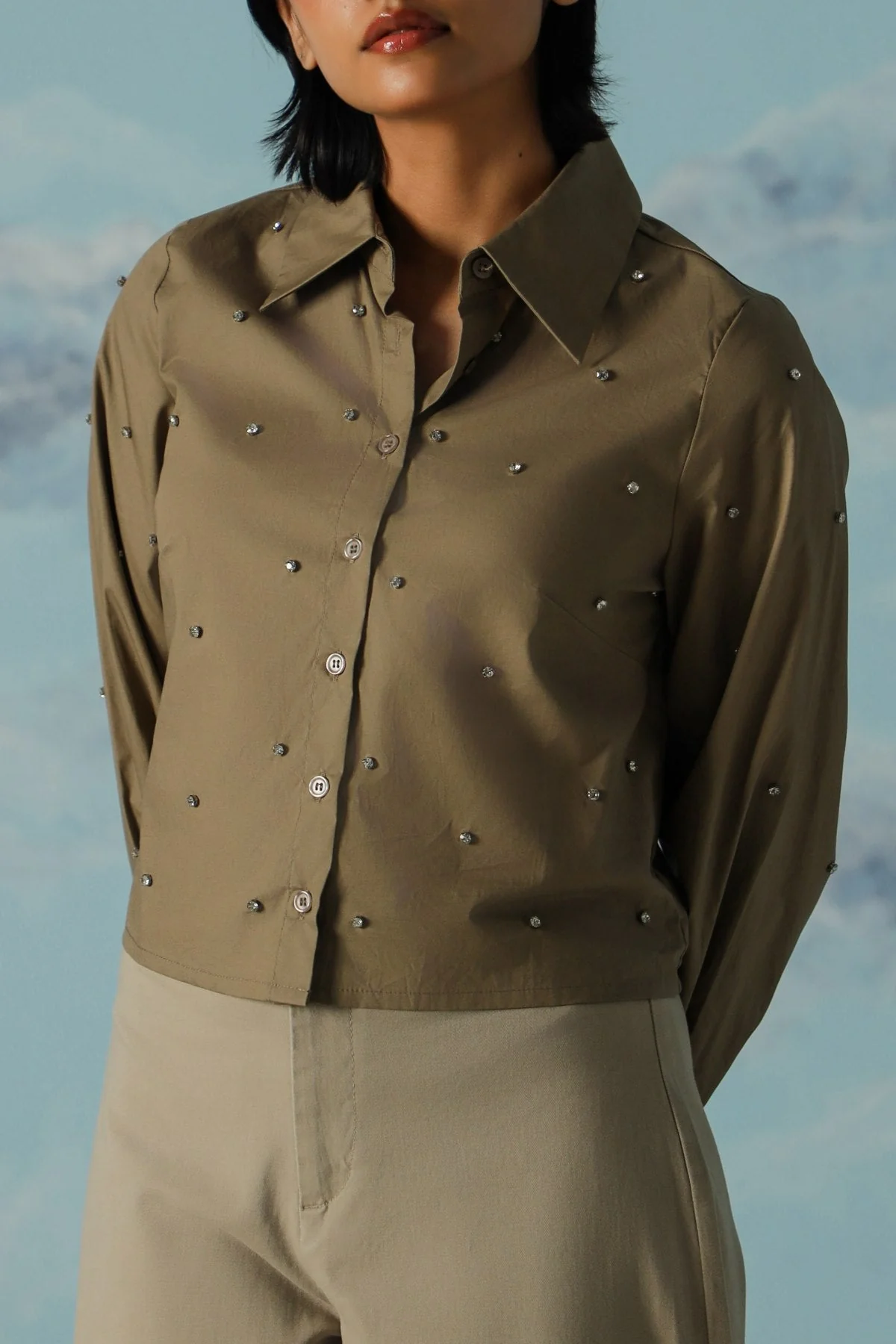 BOXY DATE NIGHT SHIRT - Image 2