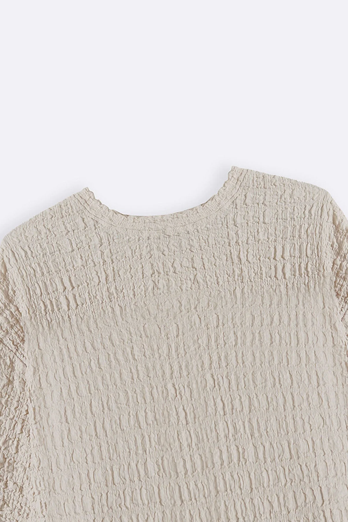 BUBBLE CRINKLE TEE - Image 6