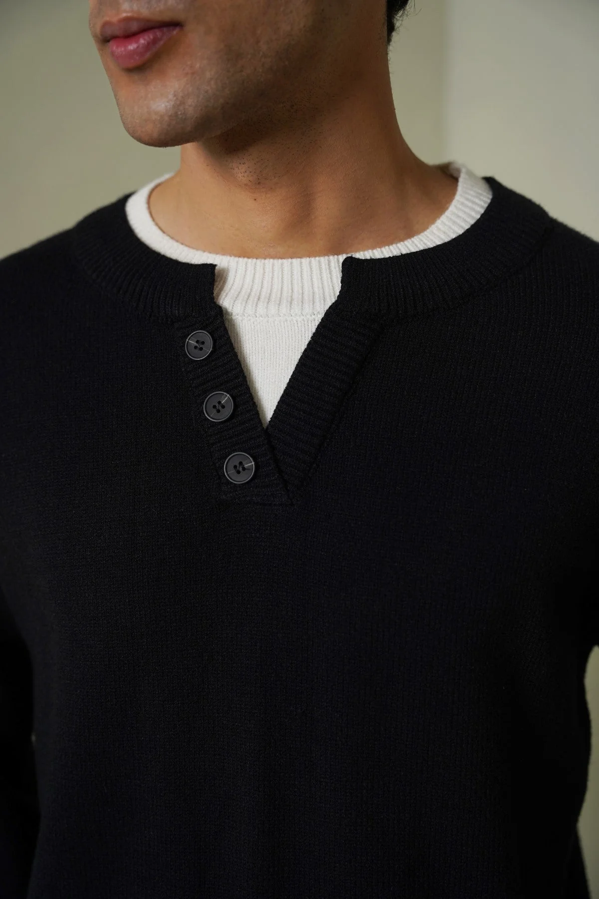CAMPUS HENLEY SWEATER - Image 2