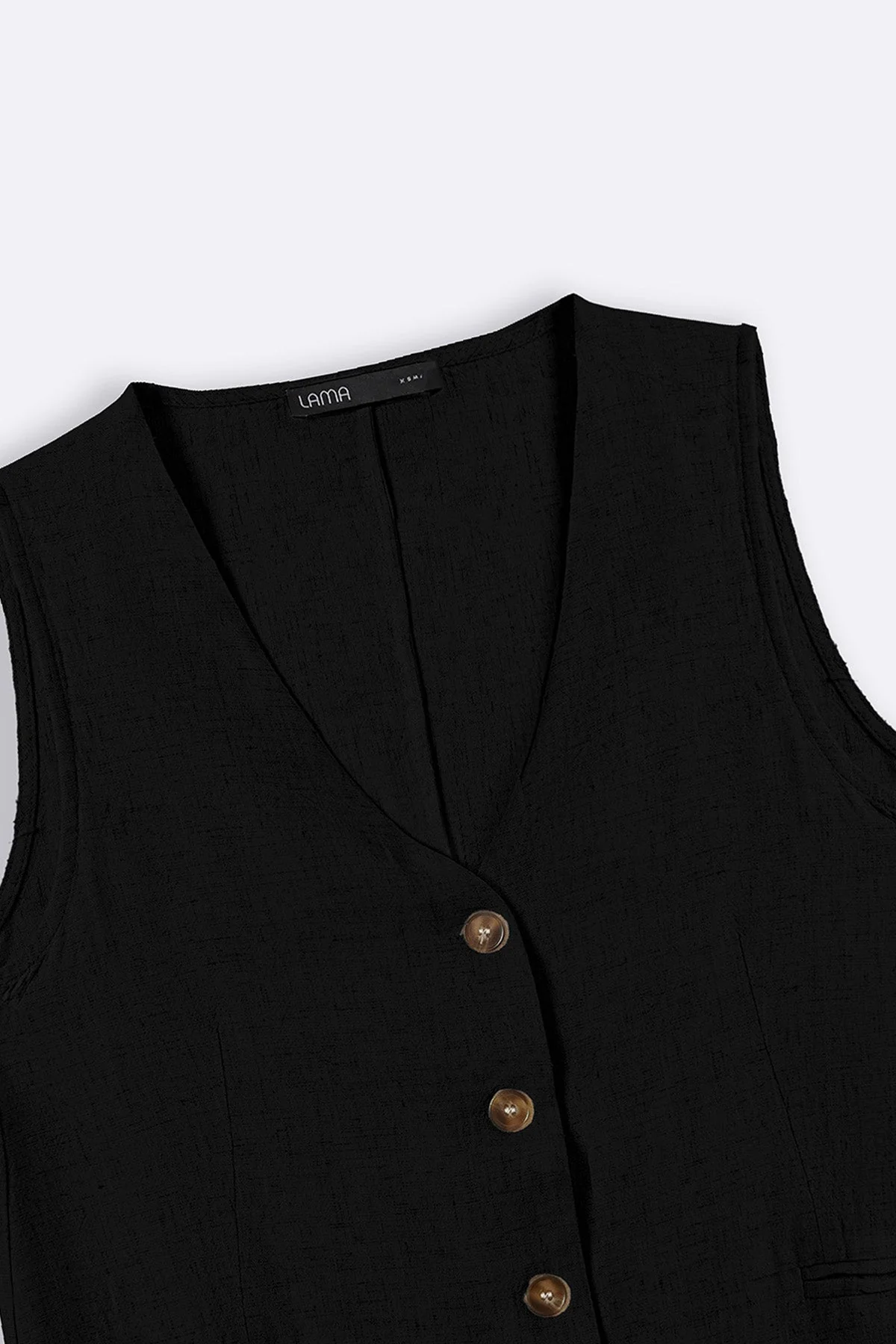CASUAL LINEN VEST - Image 5