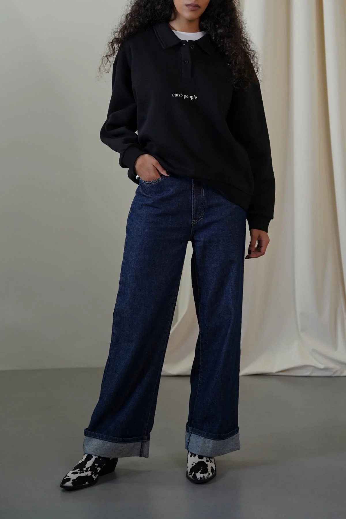 CAT SUPREMACY FLEECE POLO