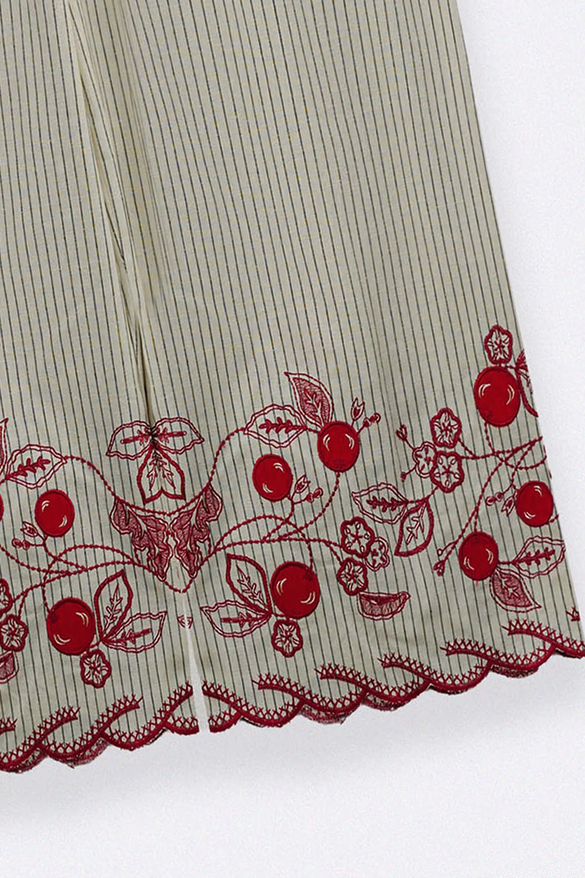 CHERRY STORY PINSTRIPE CULOTTES - Image 6