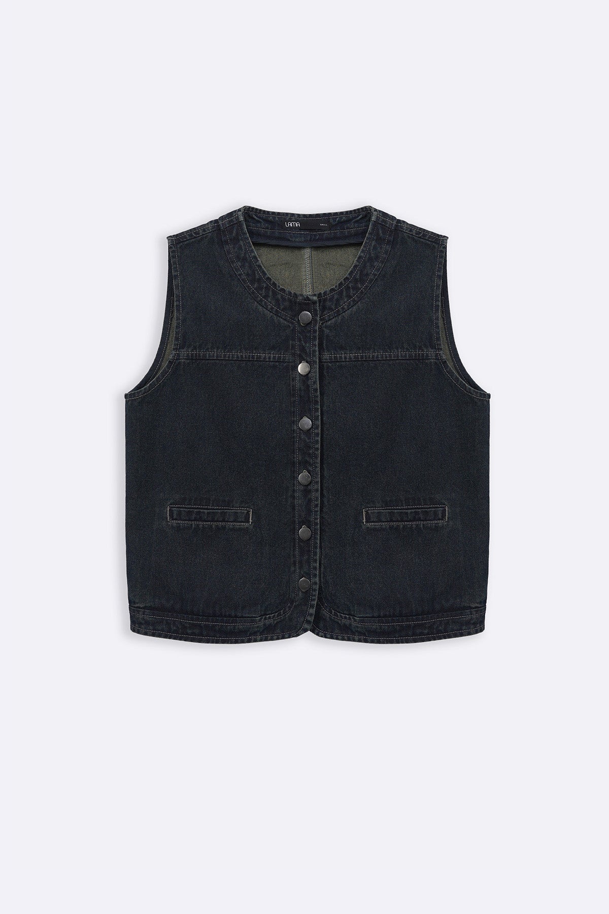 CLASSIC DENIM VEST - Image 2
