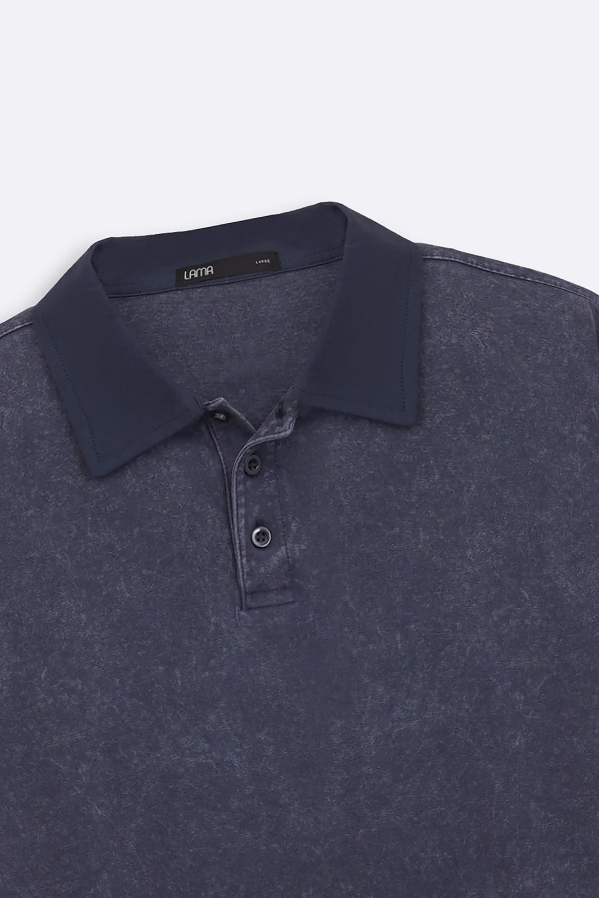 CONTRAST COLLAR POLO - Image 2