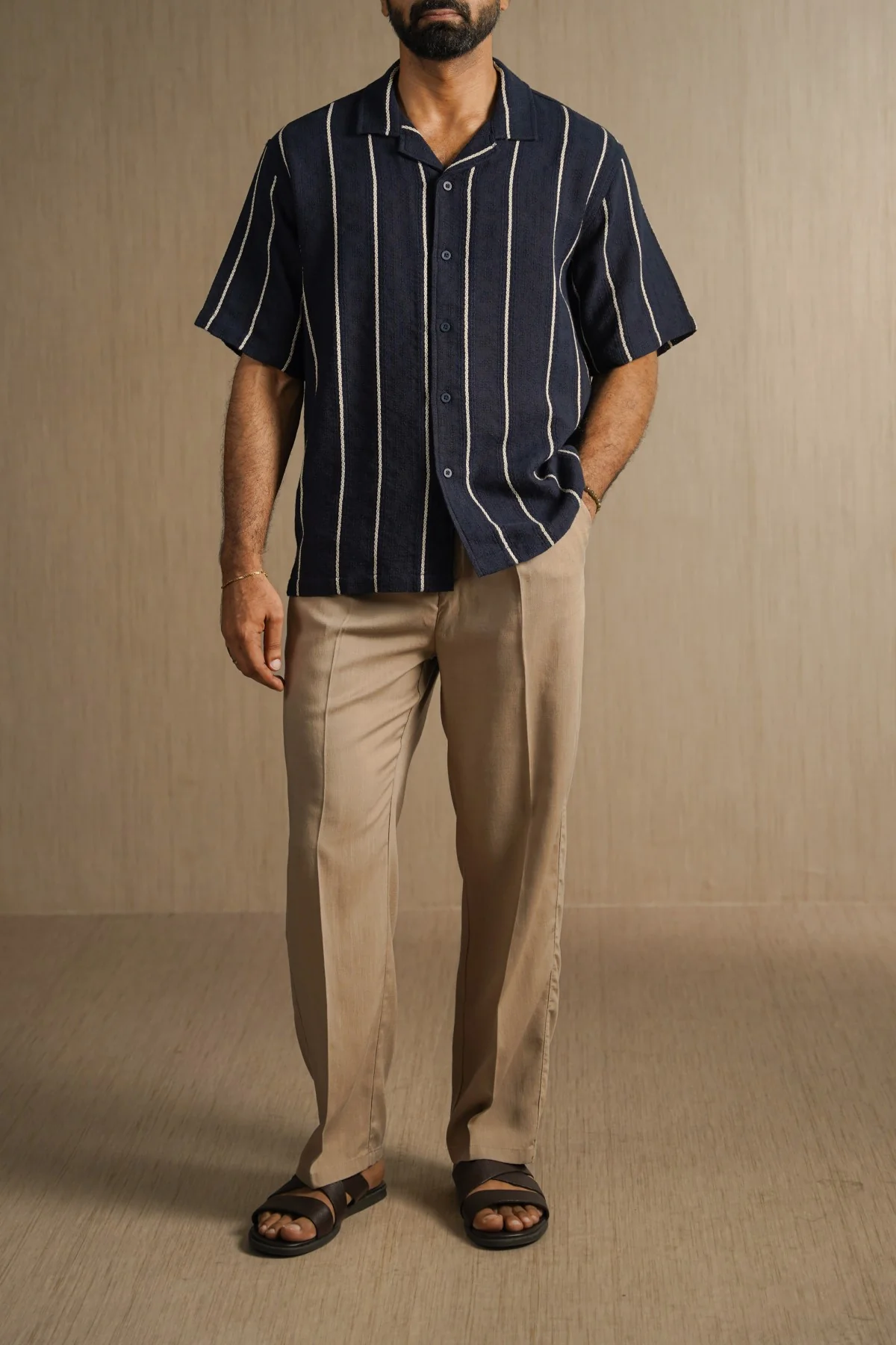 CONTRAST STRIPE SHIRT - Image 3