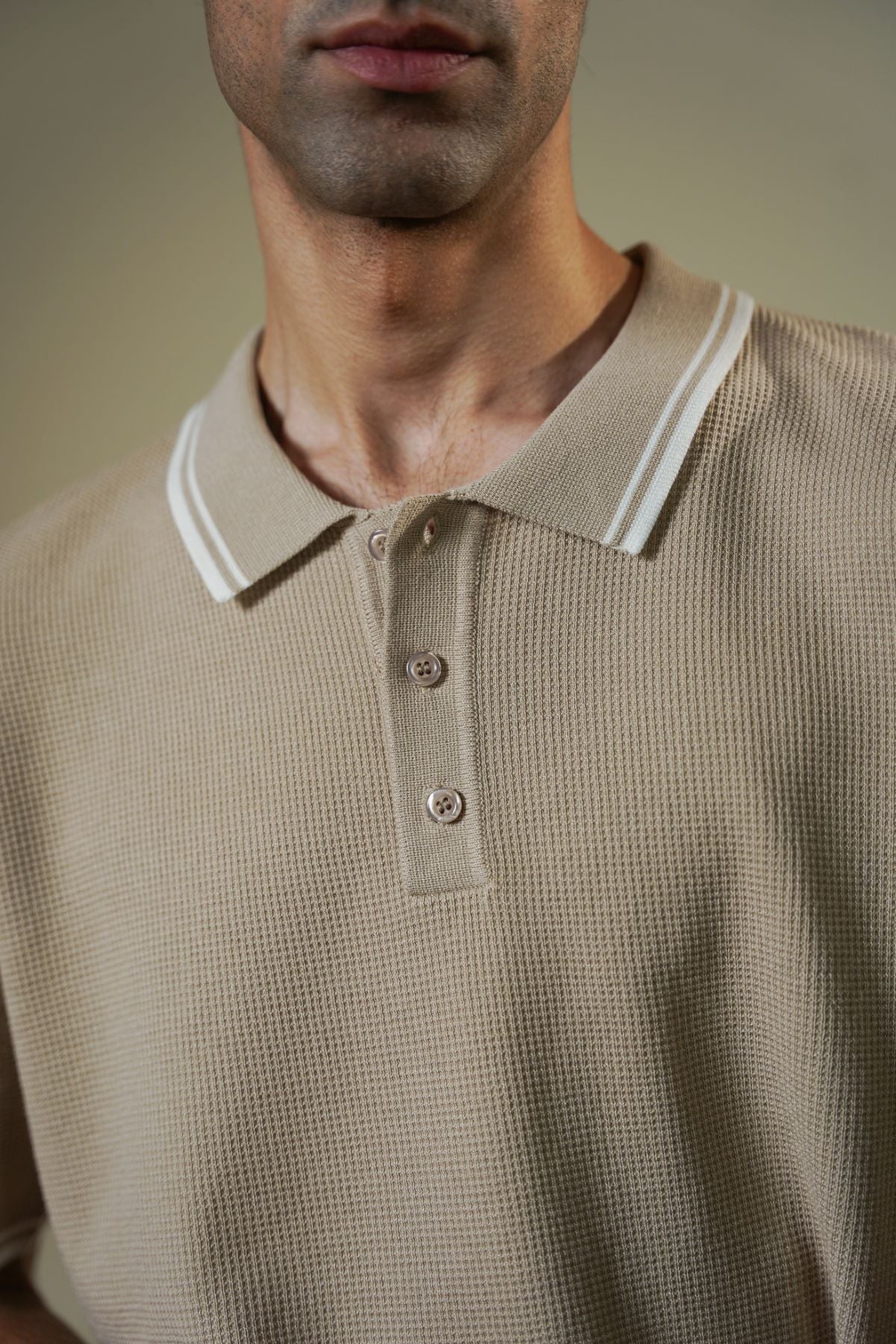CONTRAST TIPPING POLO - Image 5