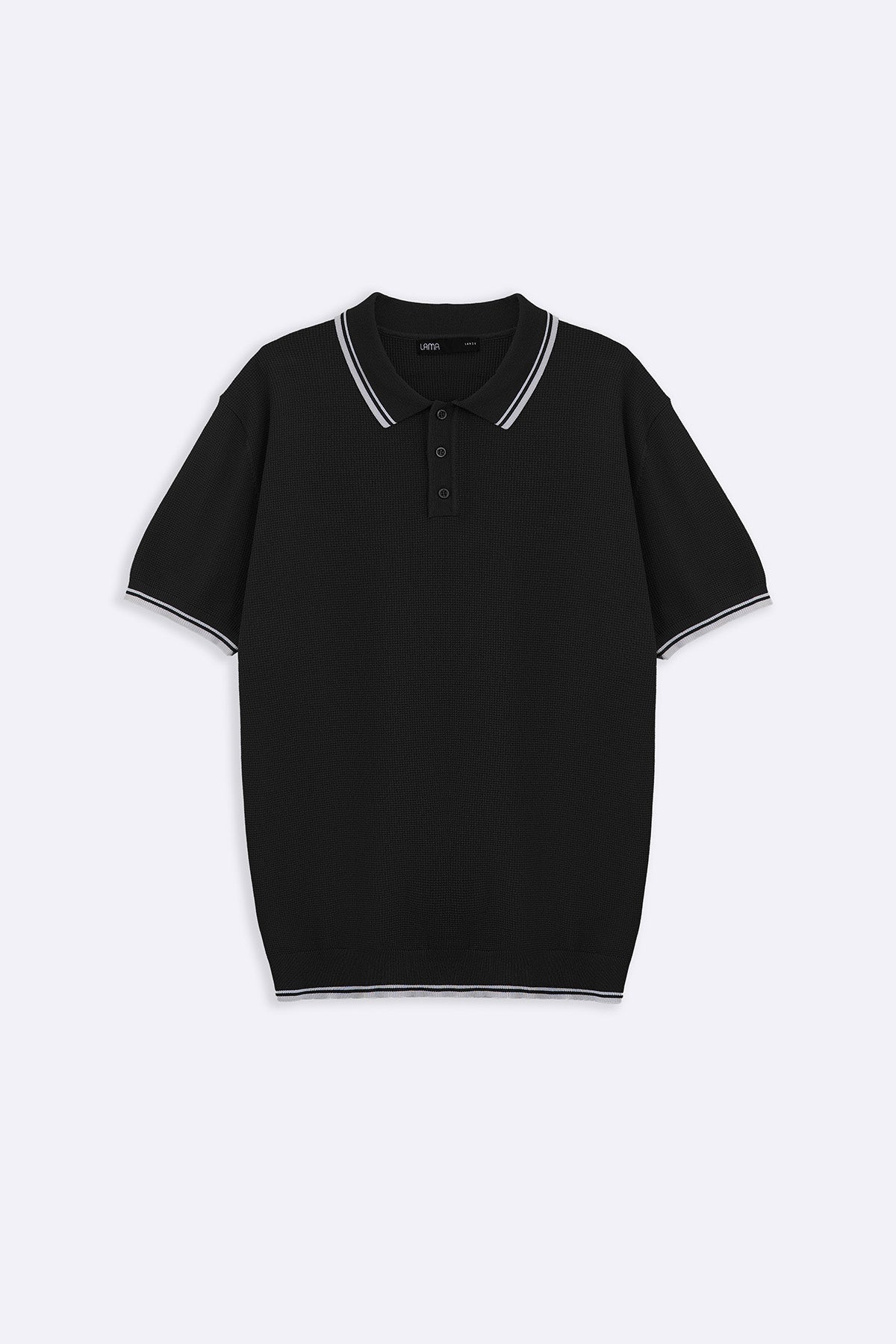 CONTRAST TIPPING POLO - Image 3