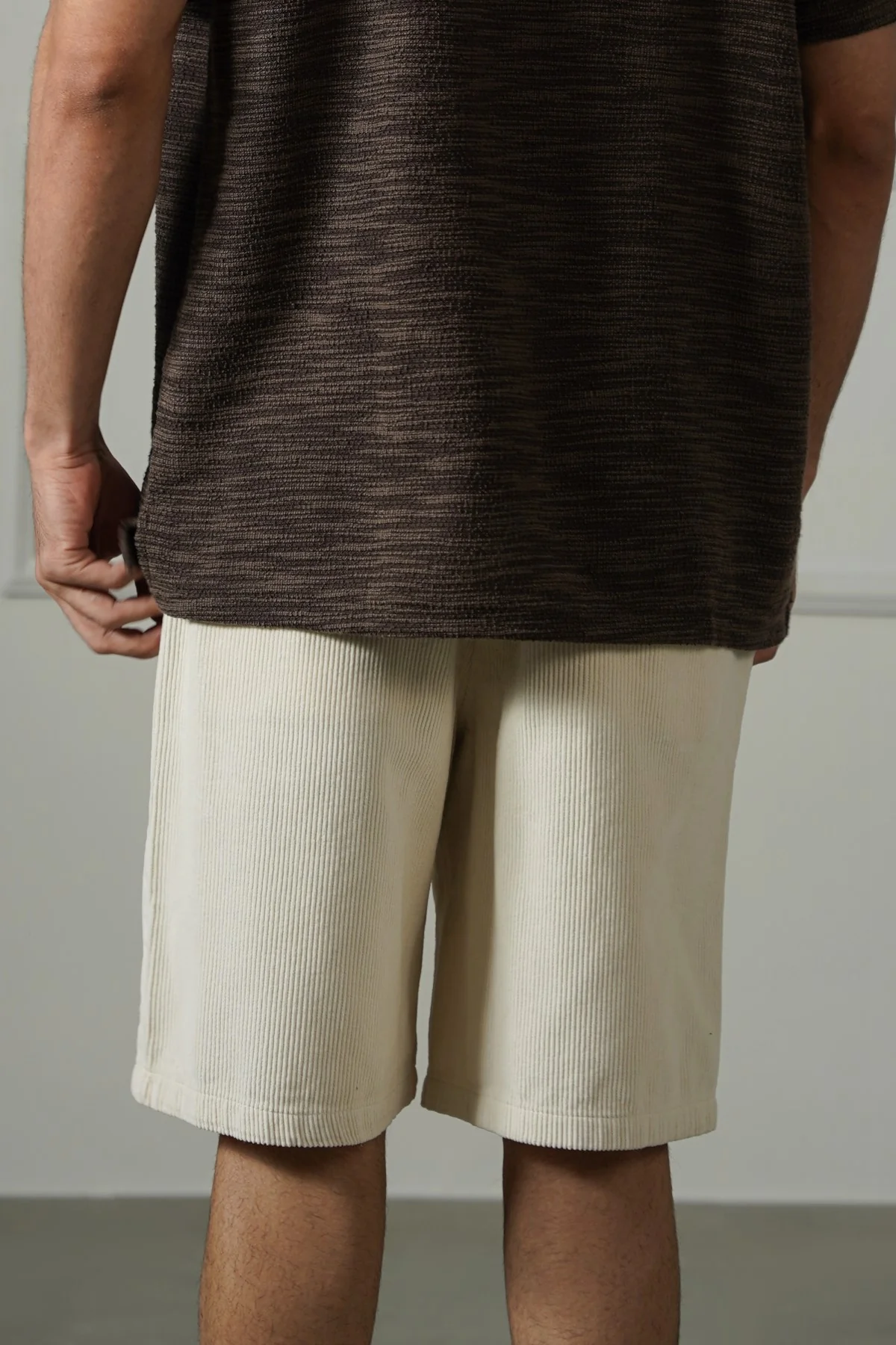 CORDUROY COTTON SHORTS - Image 5