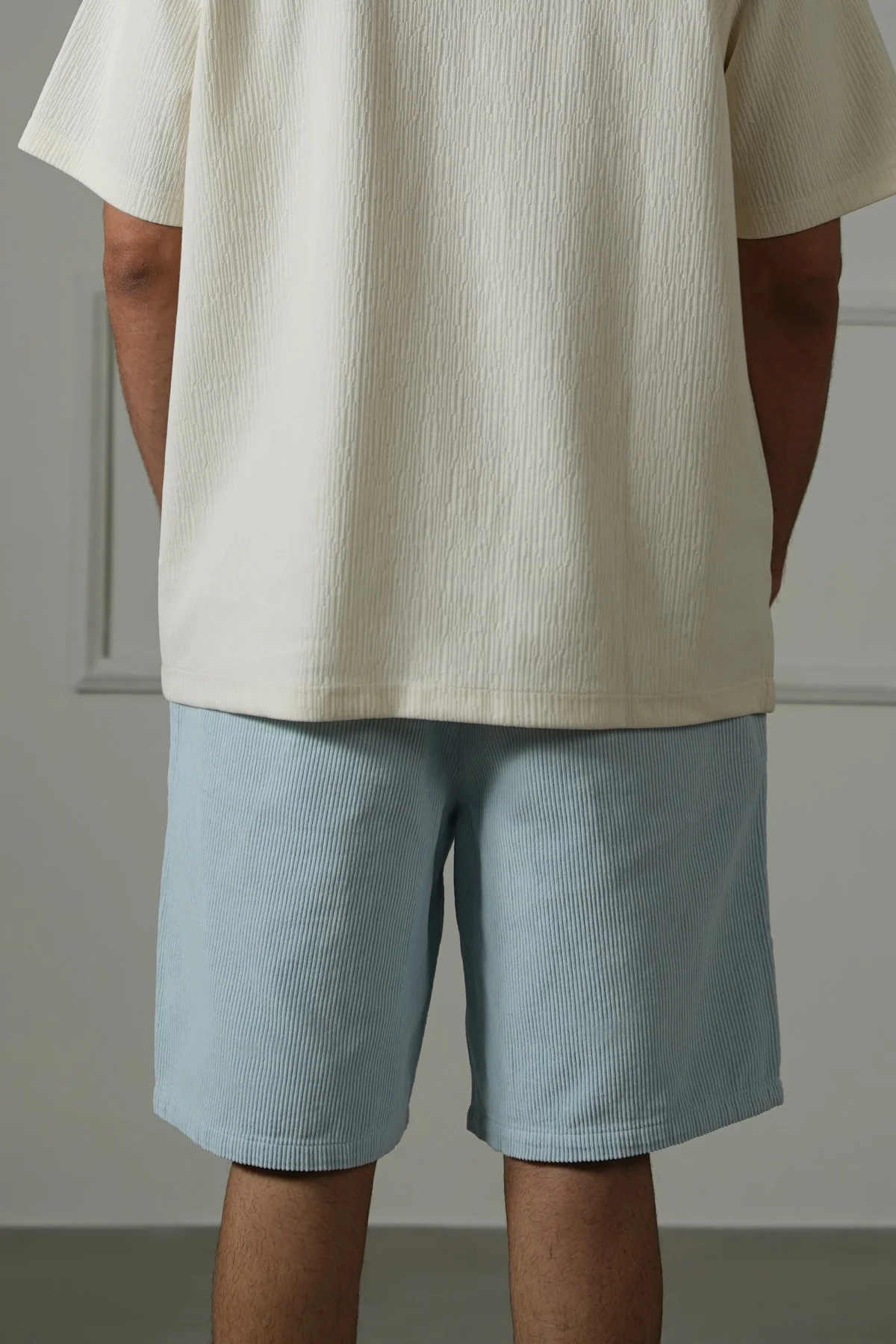 CORDUROY COTTON SHORTS - Image 3