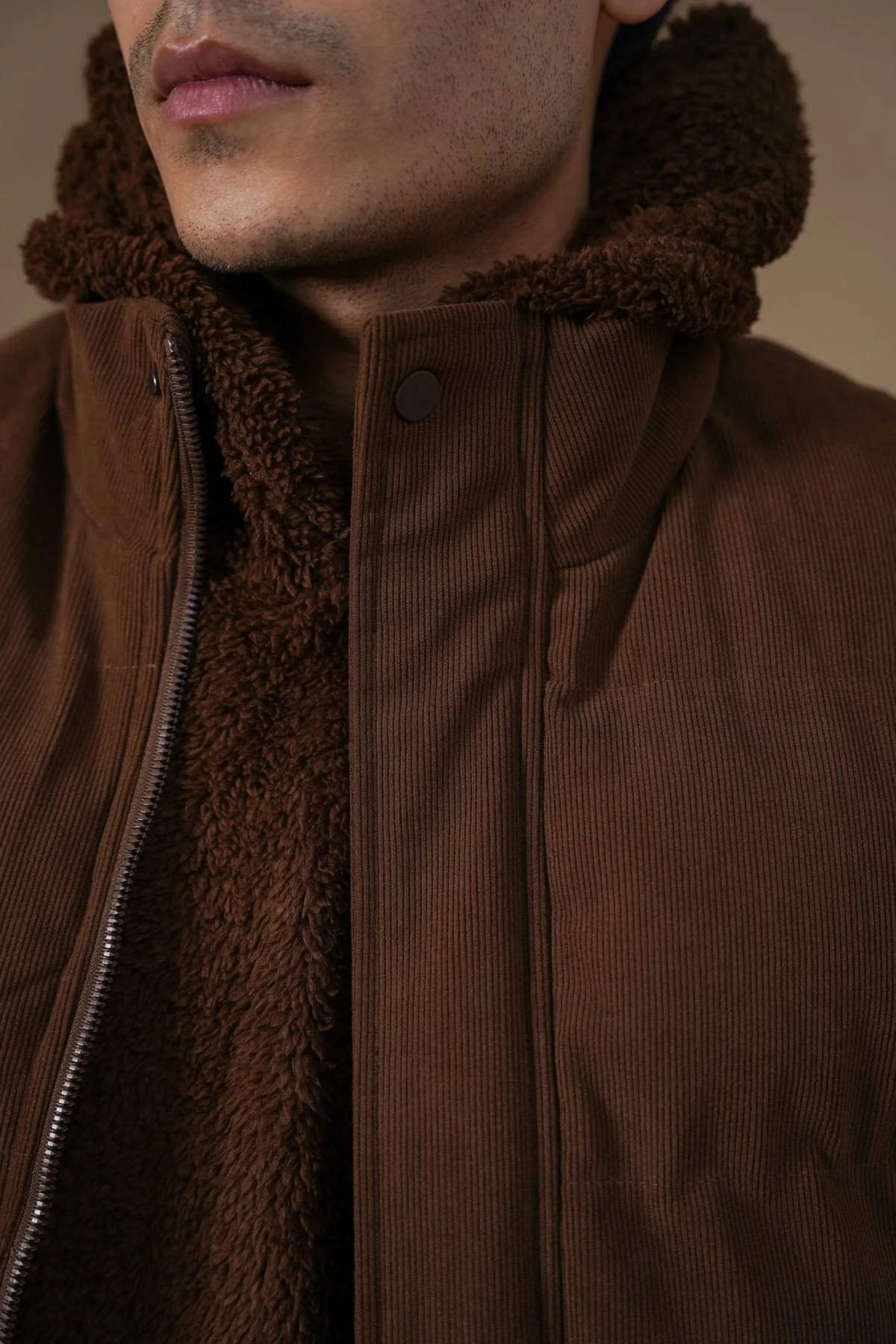 CORDUROY PUFFER GILET - Image 3