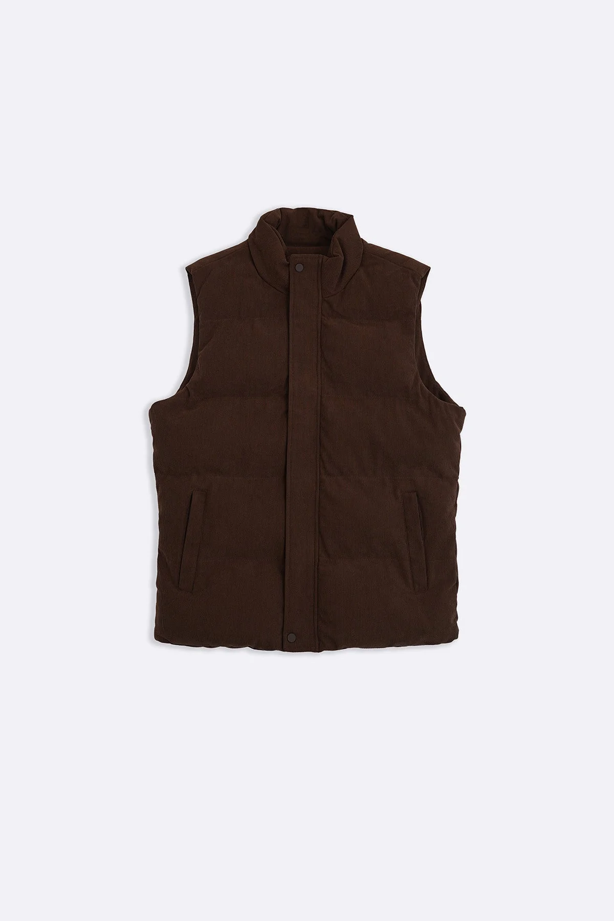 CORDUROY PUFFER GILET - Image 6