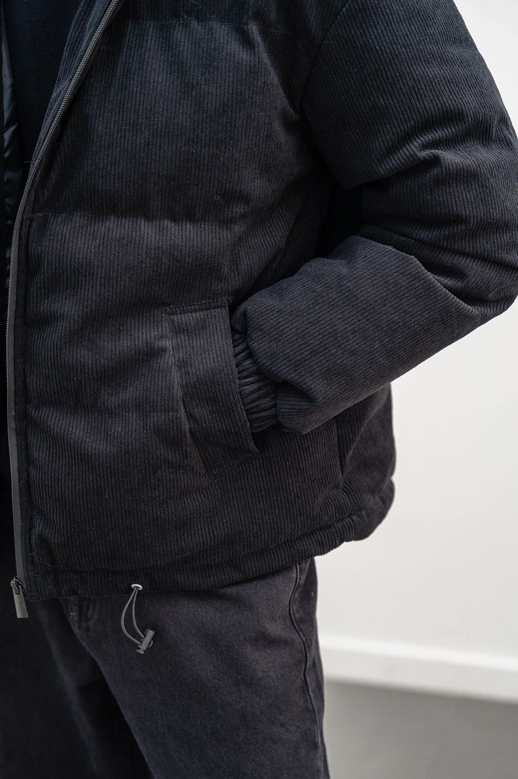 CORDUROY PUFFER JACKET - Image 4
