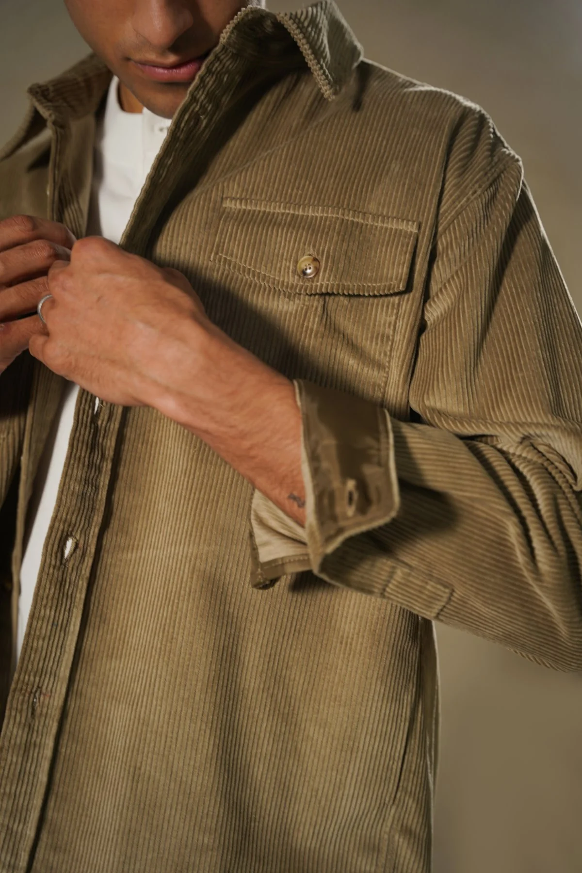 CORDUROY SHACKET
