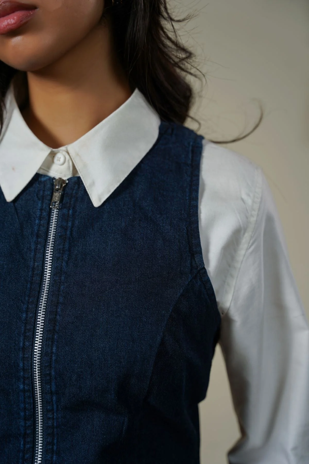 CORSET DENIM TOP - Image 4