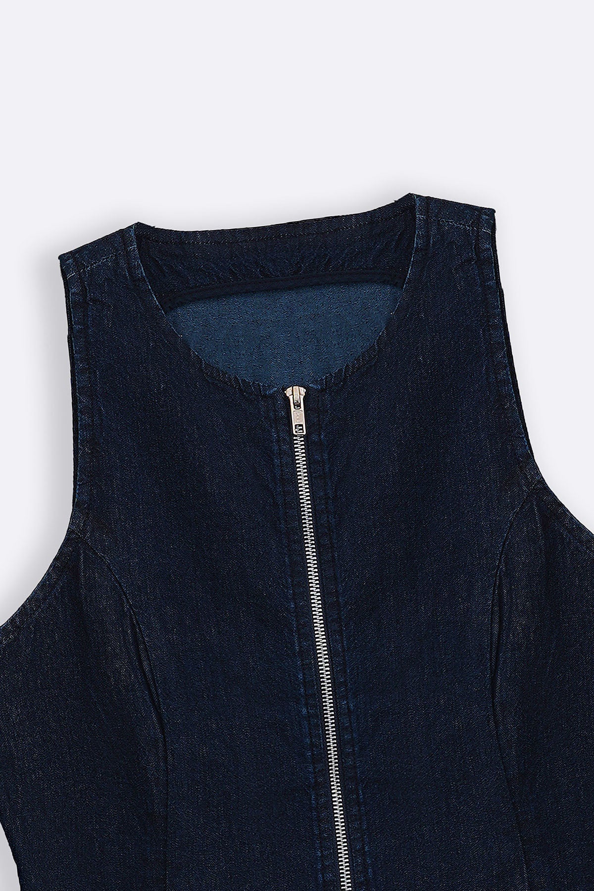 CORSET DENIM TOP - Image 8