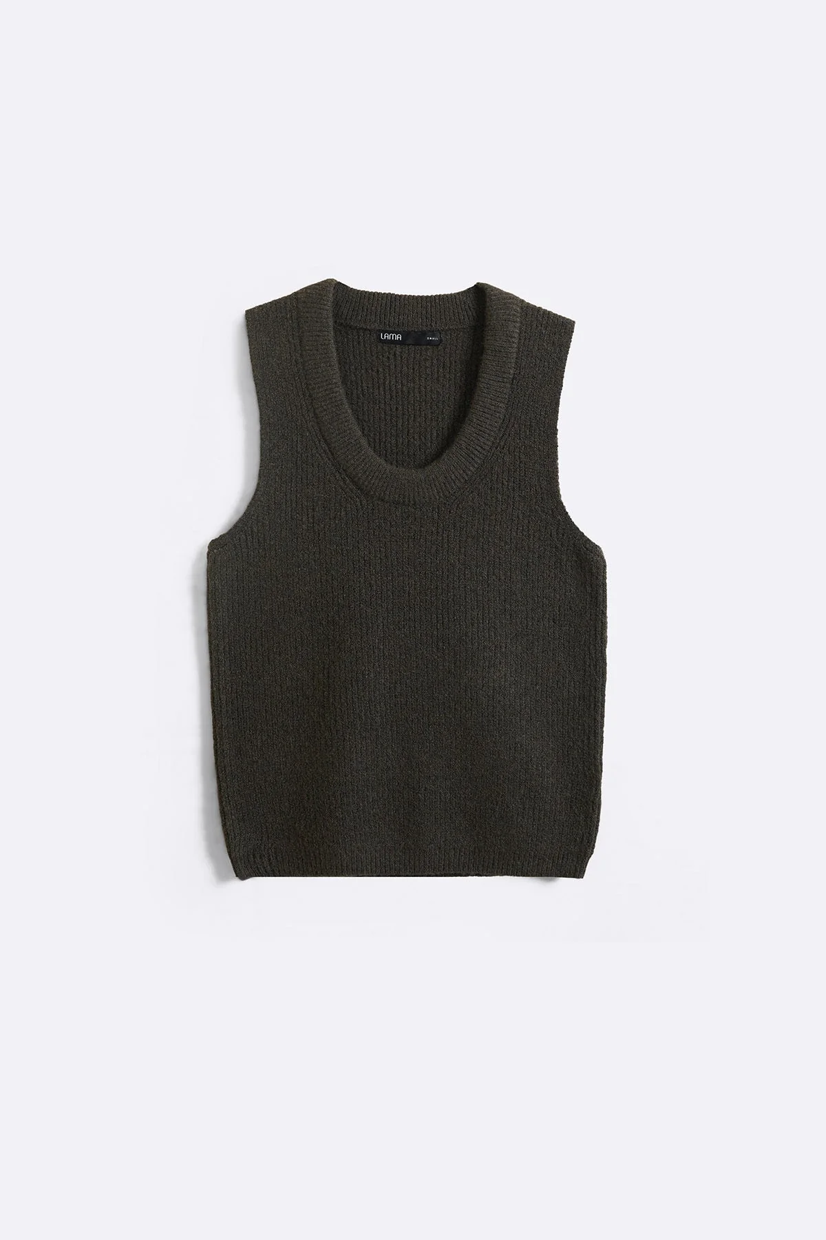 U-NECK SWEATER VEST - Image 2