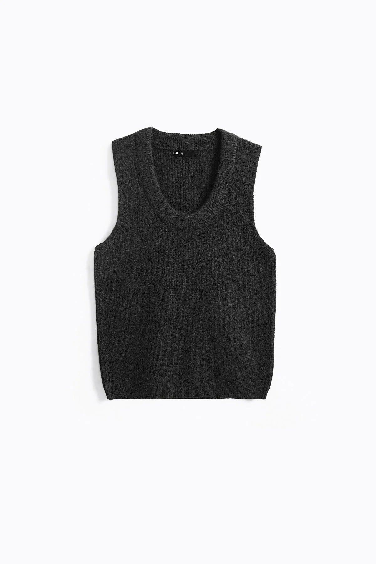 U-NECK SWEATER VEST - Image 2