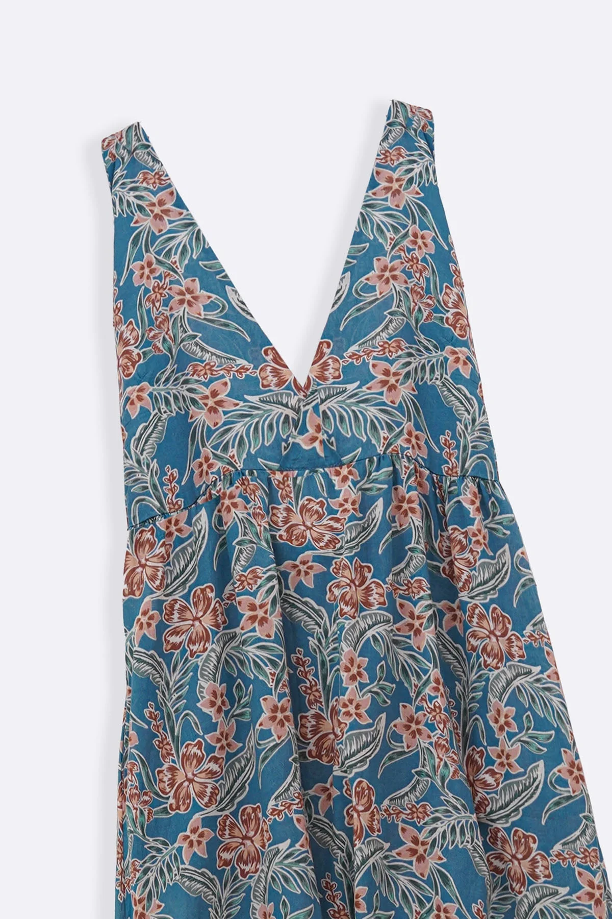 COTTON HALTER DRESS - Image 8