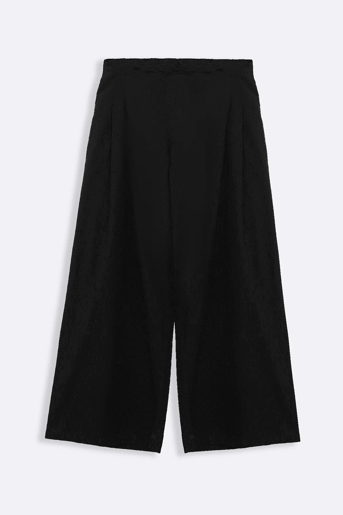 COTTON LINEN PLEAT PANTS - Image 2