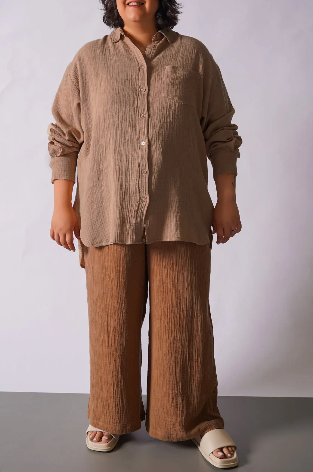 CURVE MUSLIN PANTS - Image 4