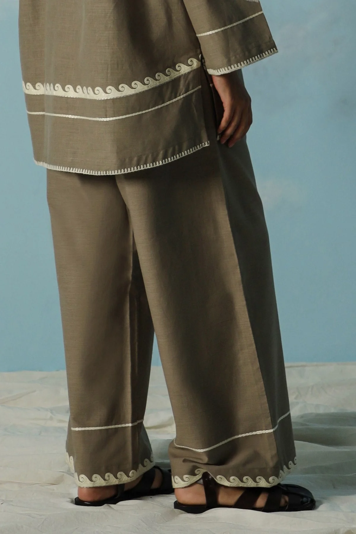 DESERT NOON EMBROIDERED PANTS - Image 5