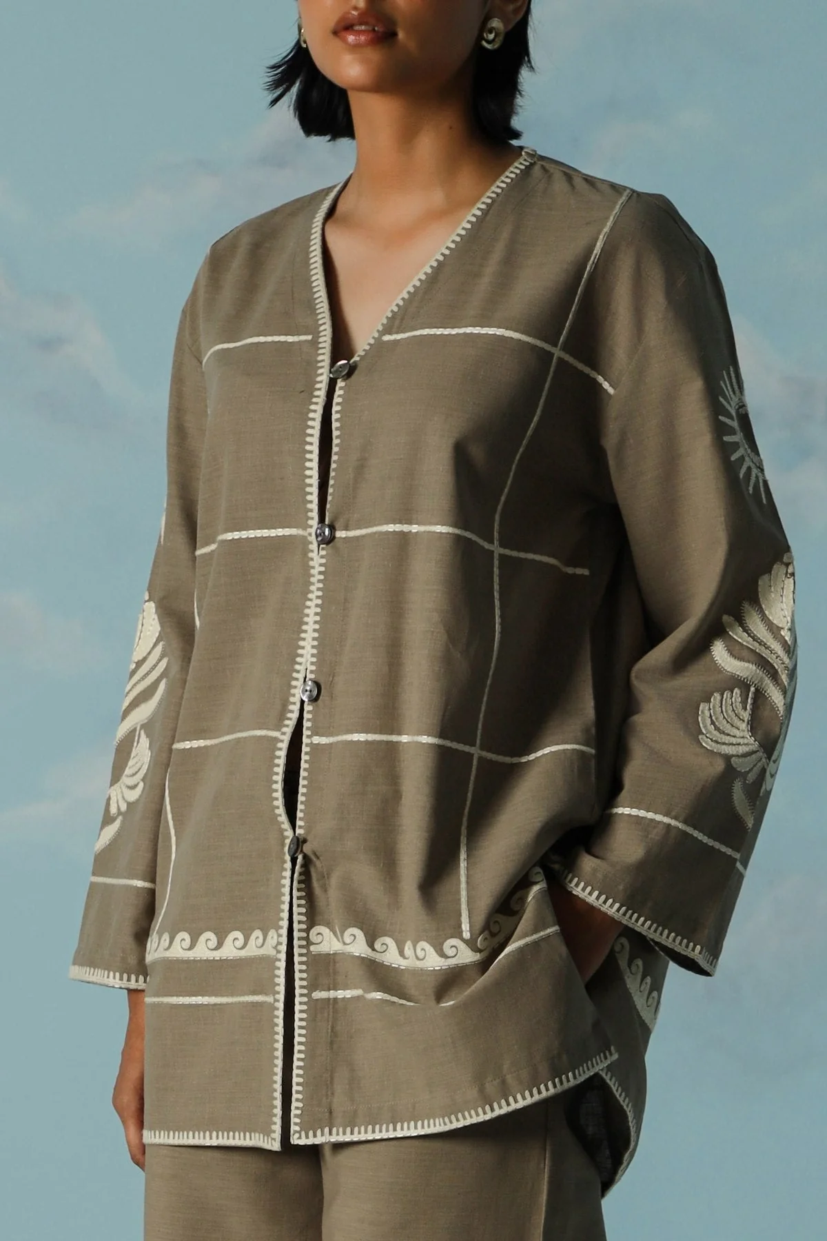 DESERT NOON EMBROIDERED SHIRT - Image 2