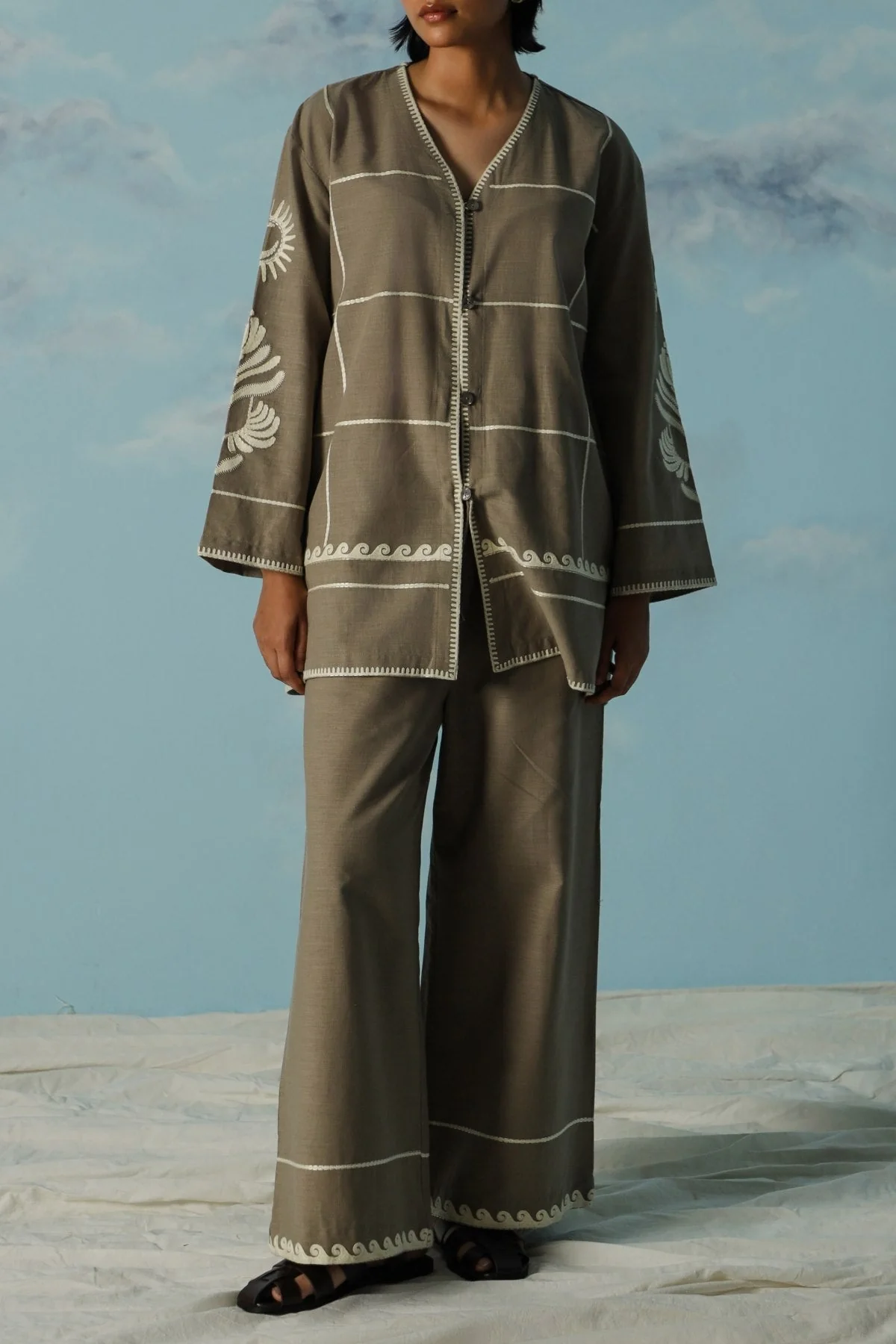 DESERT NOON EMBROIDERED SHIRT - Image 4