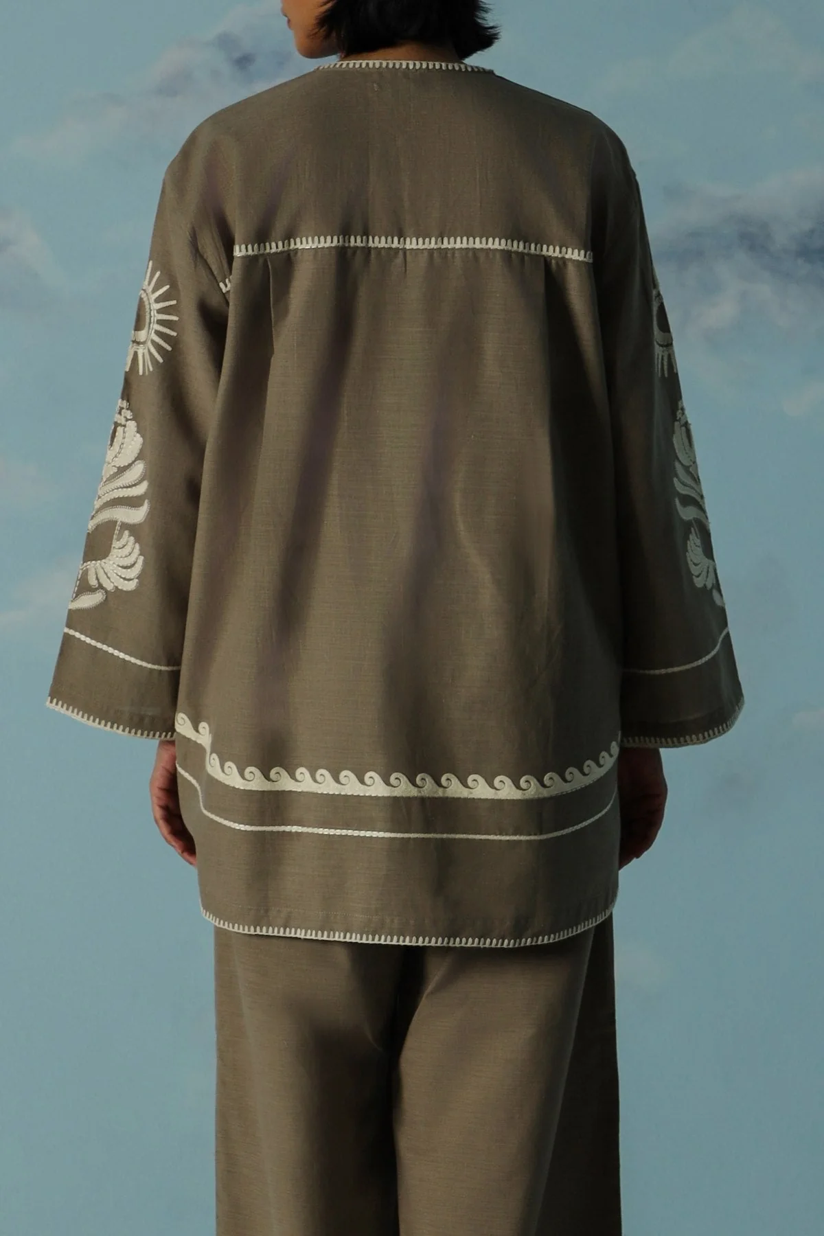DESERT NOON EMBROIDERED SHIRT - Image 5