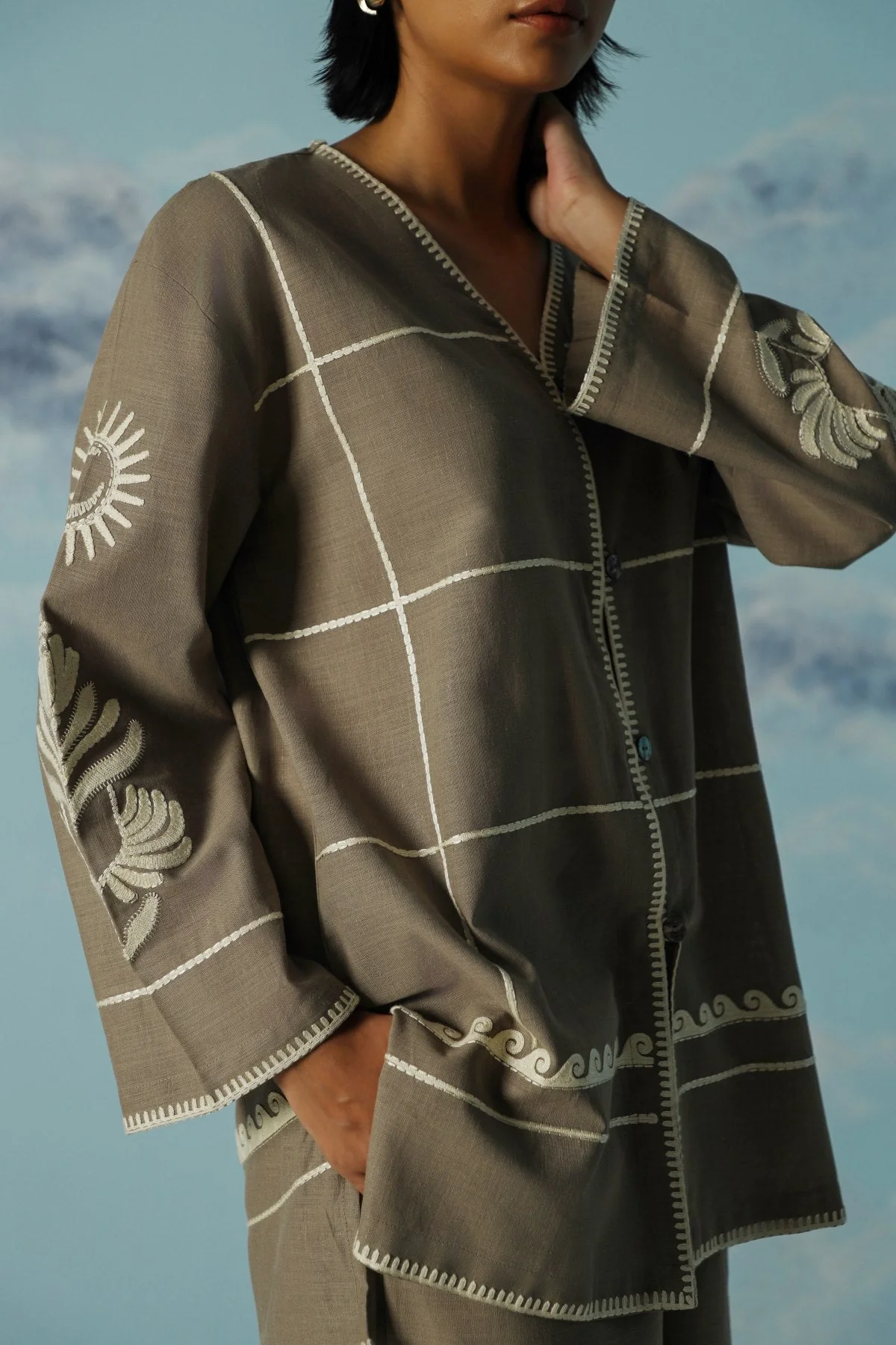 DESERT NOON EMBROIDERED SHIRT - Image 6