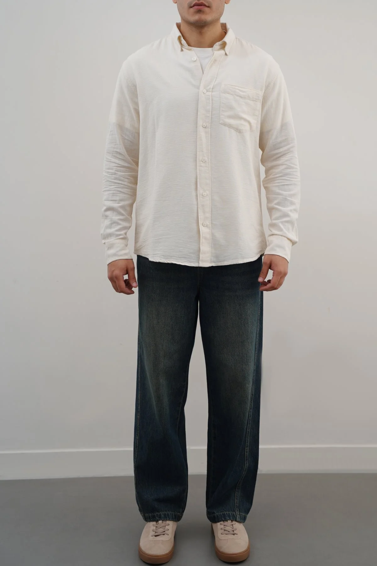 COTTON DOBBY SHIRT - Image 3