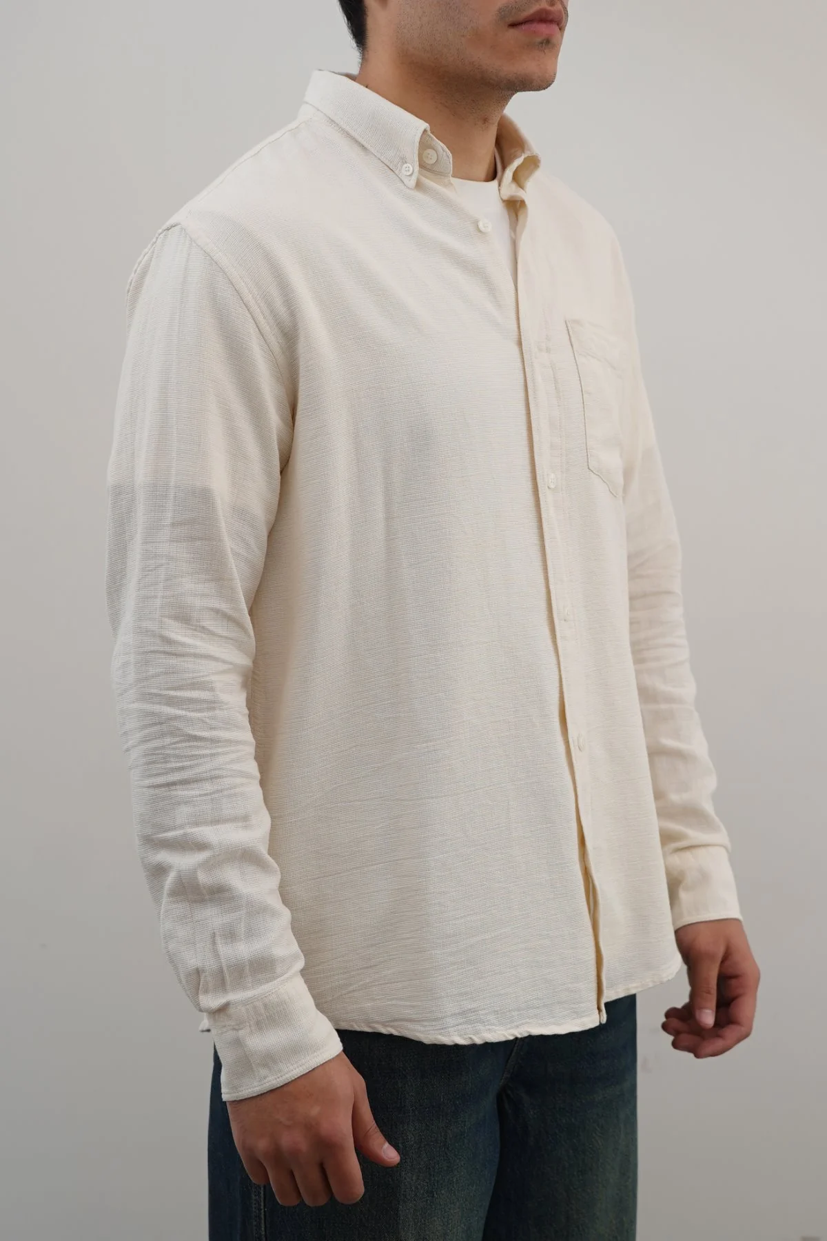 COTTON DOBBY SHIRT - Image 4
