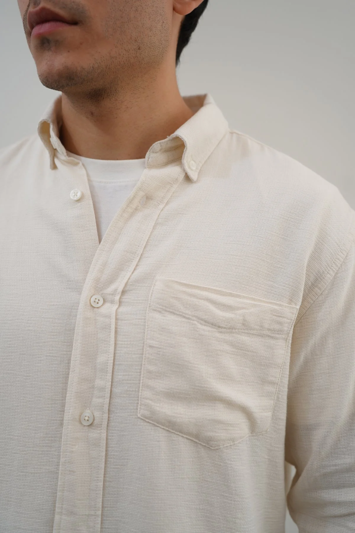 COTTON DOBBY SHIRT - Image 7
