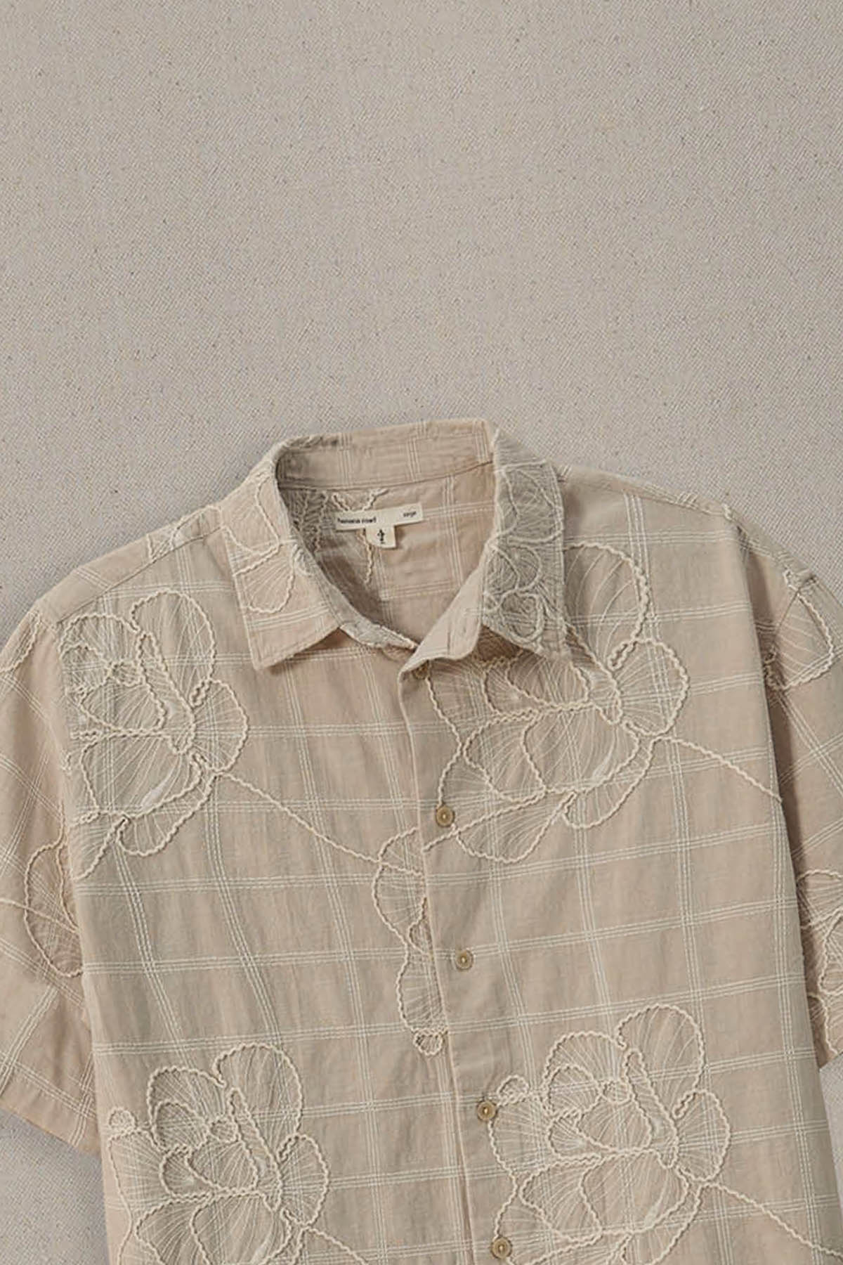 ECRU LINE COTTON SHIRT - Image 7
