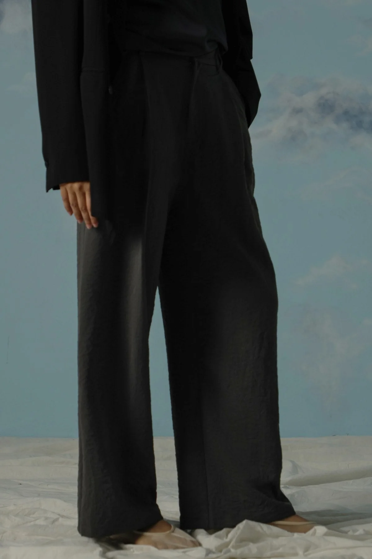 ESSENTIAL PLEATED PANTS - Image 2