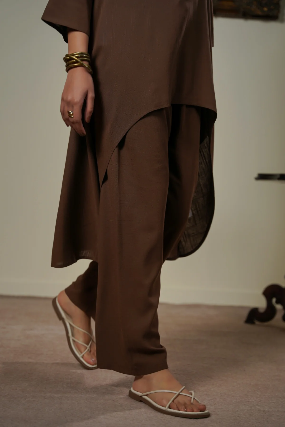 EVERYDAY LINEN BLEND PANTS