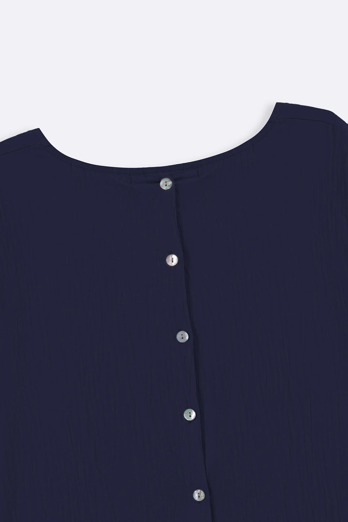 FEATHER COTTON TOPSY BLOUSE - Image 7