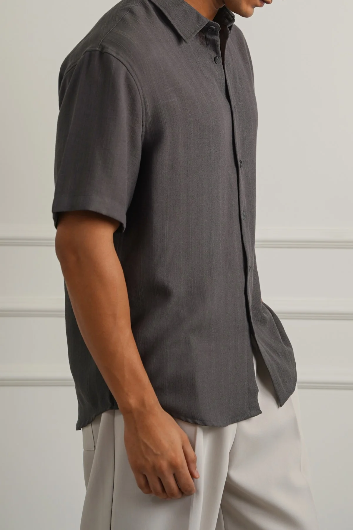 FLOWY HALF SLEEVES SHIRT - Image 4
