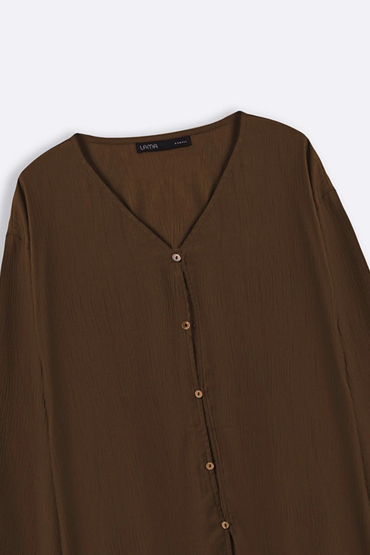 FLOWY TEXTURED BLOUSE - Image 8