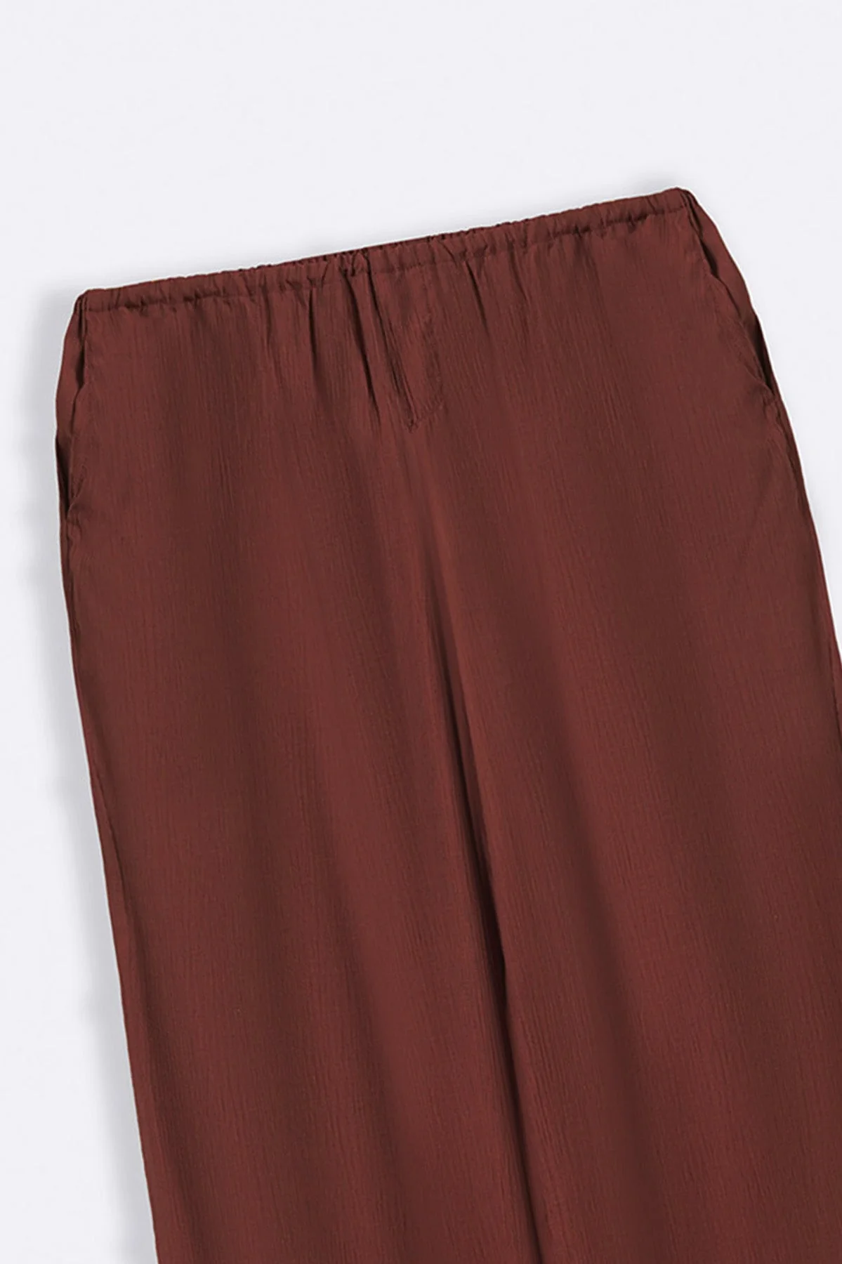 FLOWY TEXTURED PANTS - Image 6