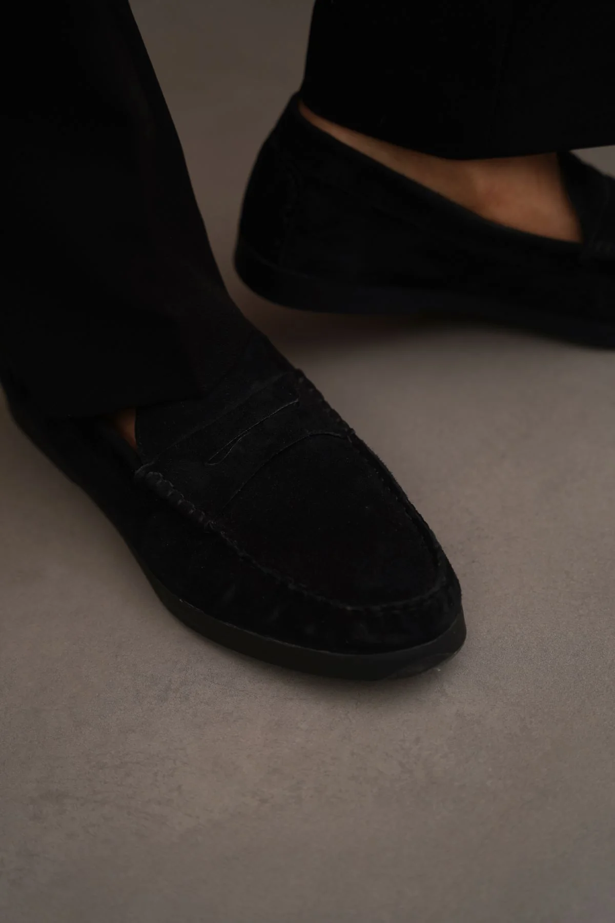 GOAT SUEDE LEATHER LOAFERS - Image 2