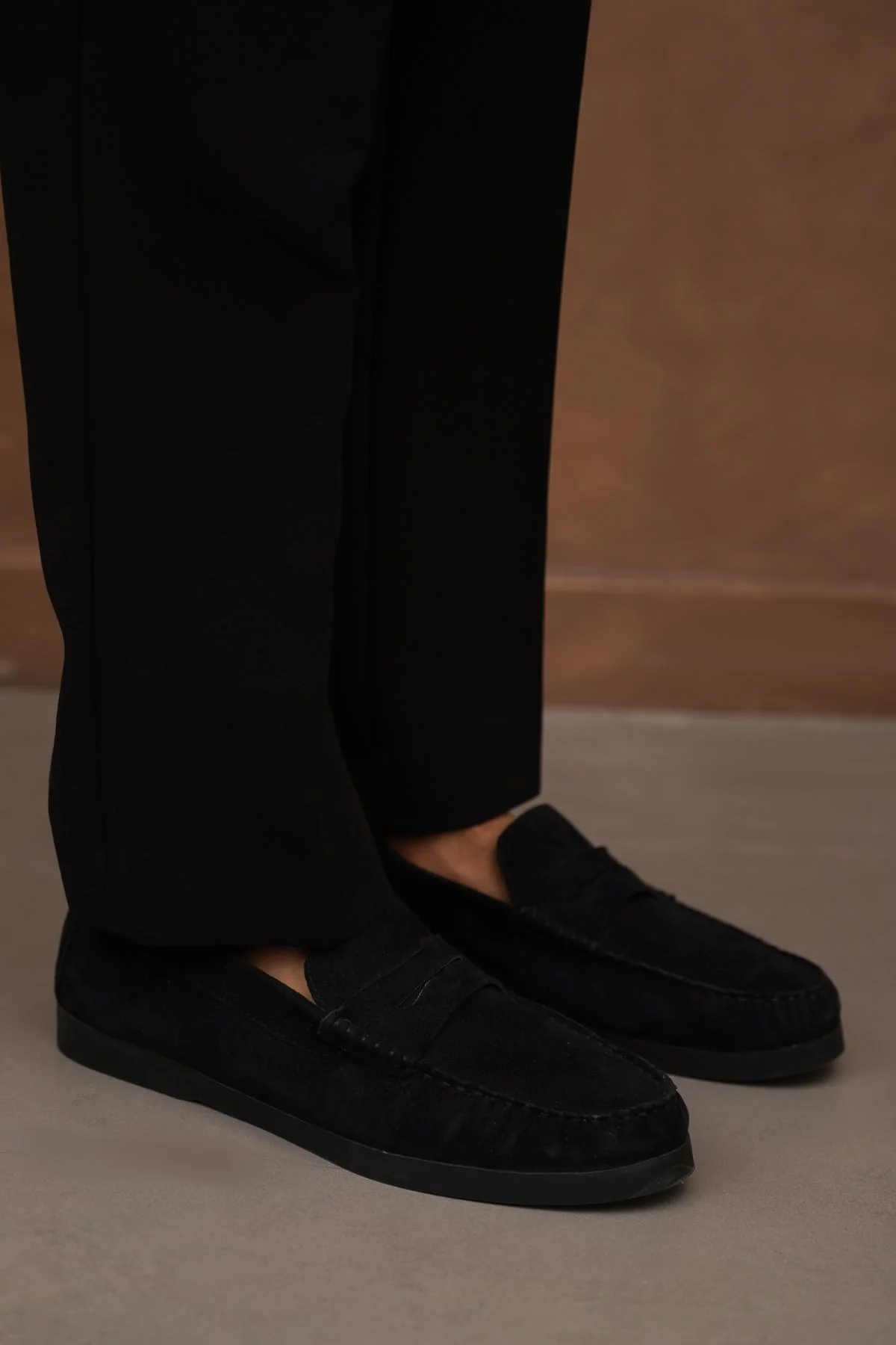 GOAT SUEDE LEATHER LOAFERS - Image 4